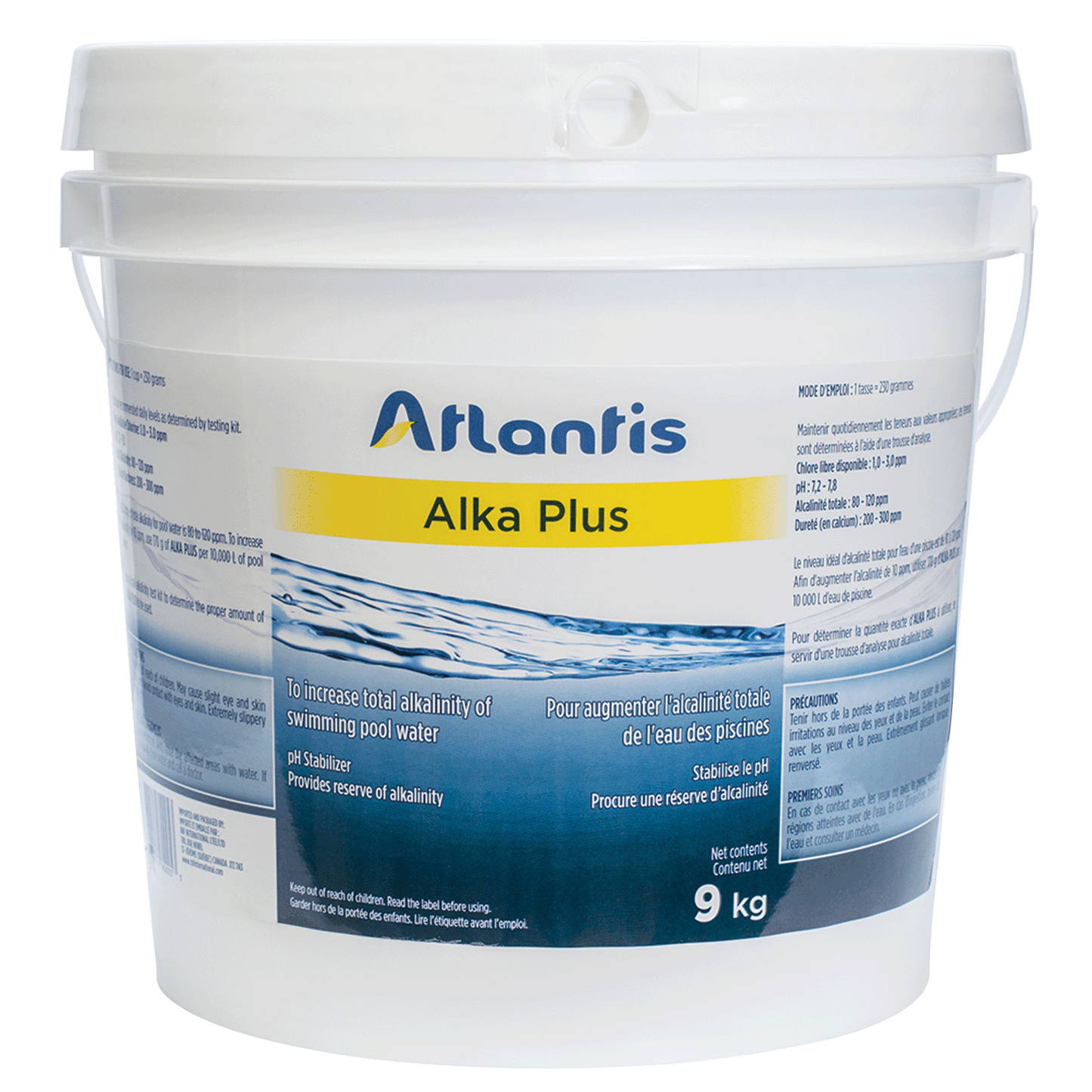ATLANTIS ALKA + 9 KG - Piscines Geyser
