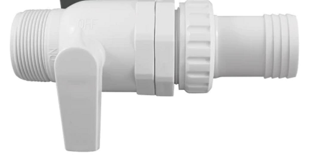 OLYMPIC VALVE 2 VOIES VISSE -COCHE 1-1/2'' - BV158 - Piscines Geyser