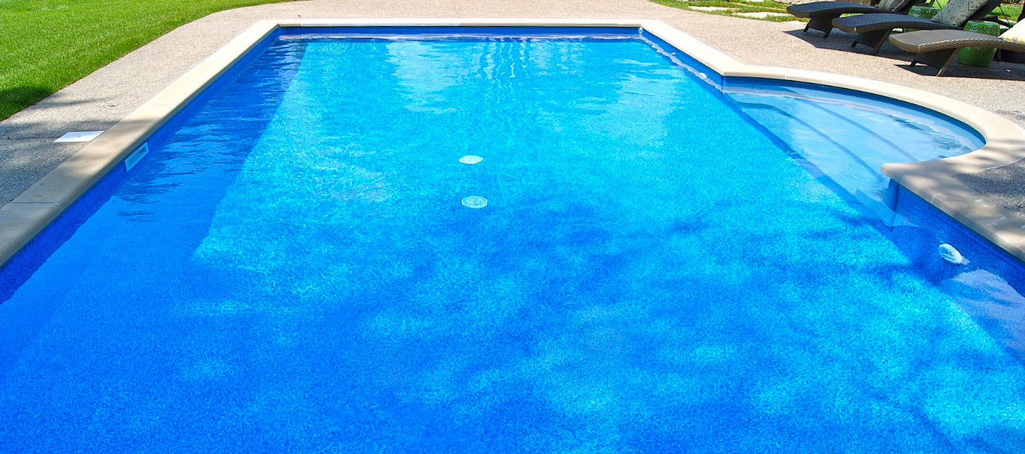 Blue Pebble Inground Pool Liner
