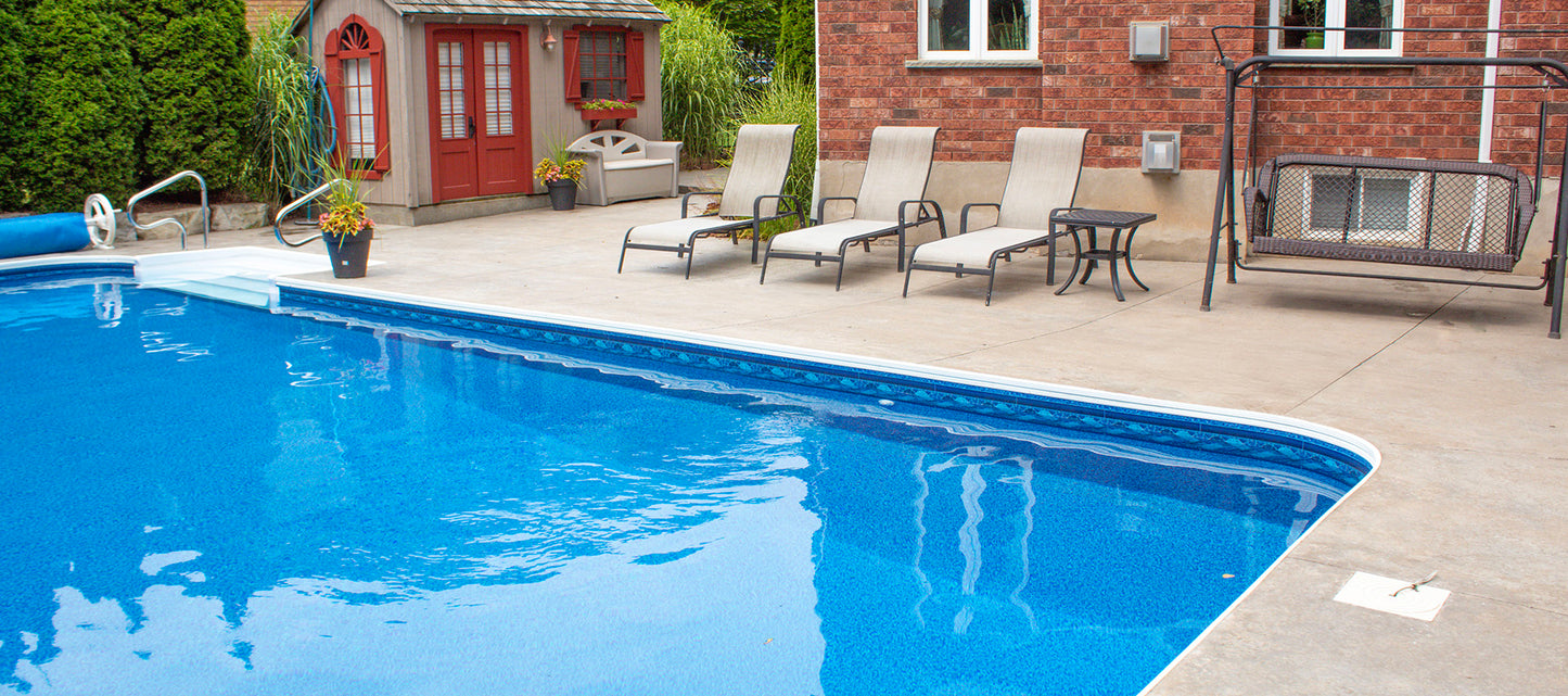 Raleigh Blue Inground Pool Liner