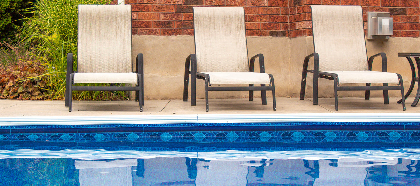 Raleigh Blue Inground Pool Liner