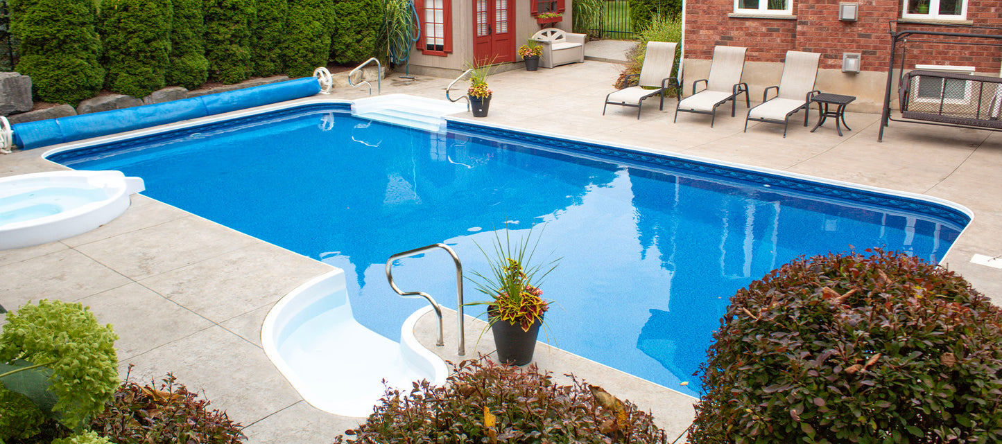 Raleigh Blue Inground Pool Liner