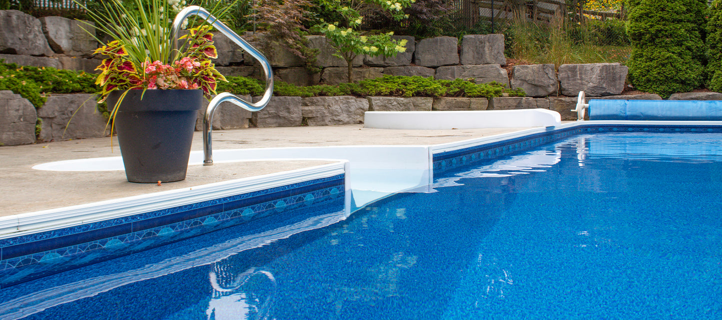 Raleigh Blue Inground Pool Liner