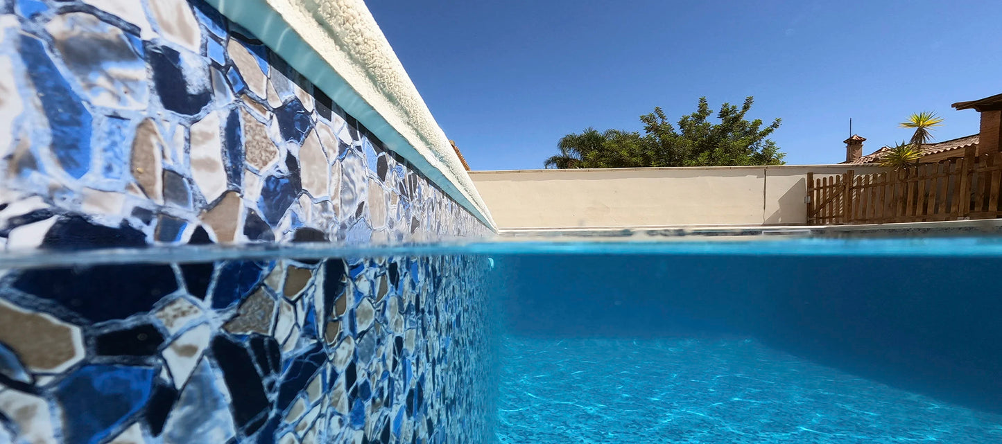 Toile de piscine creusé Pearl, Aquashimmer