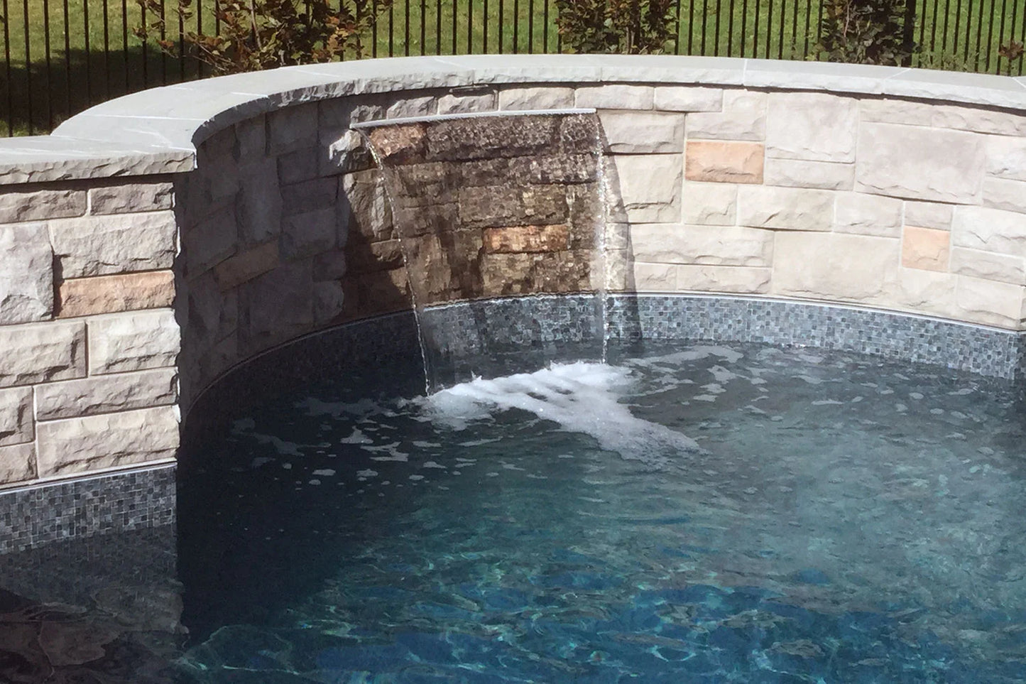 Zirconia inground pool liner