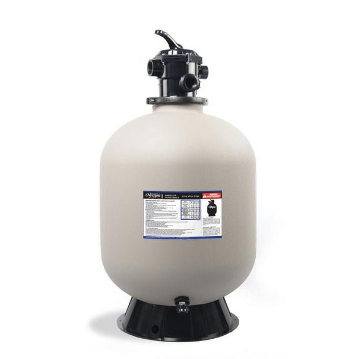OLYMPIC FILTRE 19'' AVEC VALVE 6 POSITIONS - SF119 -NA-BU
