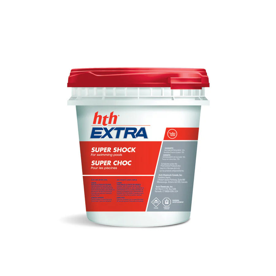 HTH SUPER SHOCK -CHLORINE - 75% - 15 KG