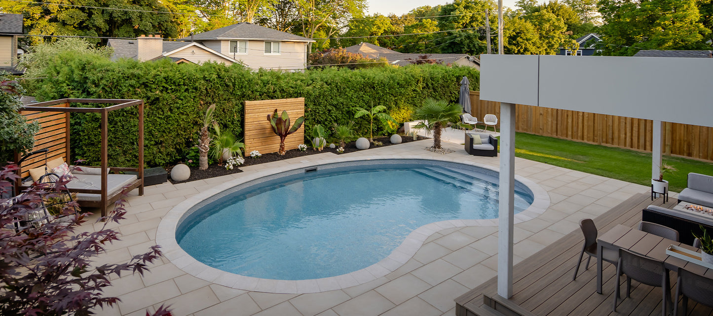 Ocean Night inground pool liner