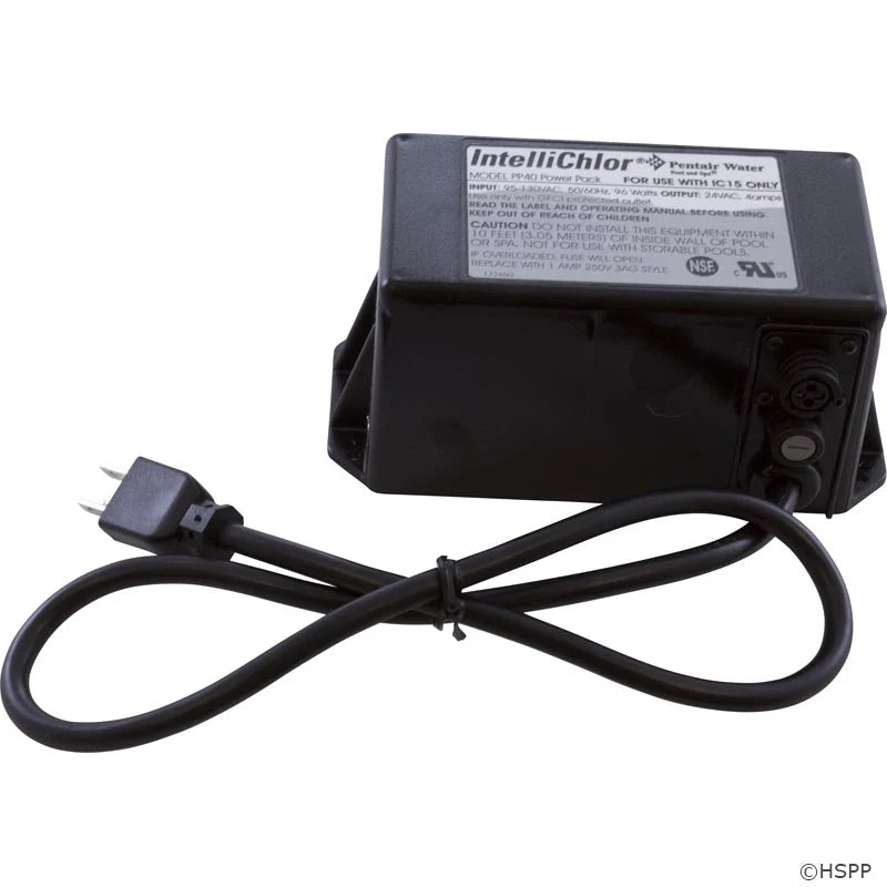 PENTAIR INTELLICHLOR IC15 EXTERNAL POWER SUPPLY - 24 Volts - 521171 - Piscines Geyser