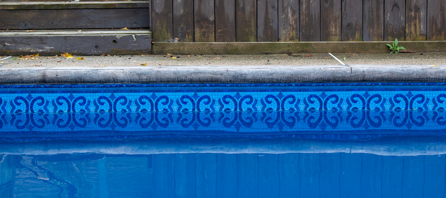 Toile de piscine creusée Stanford Electric Blue