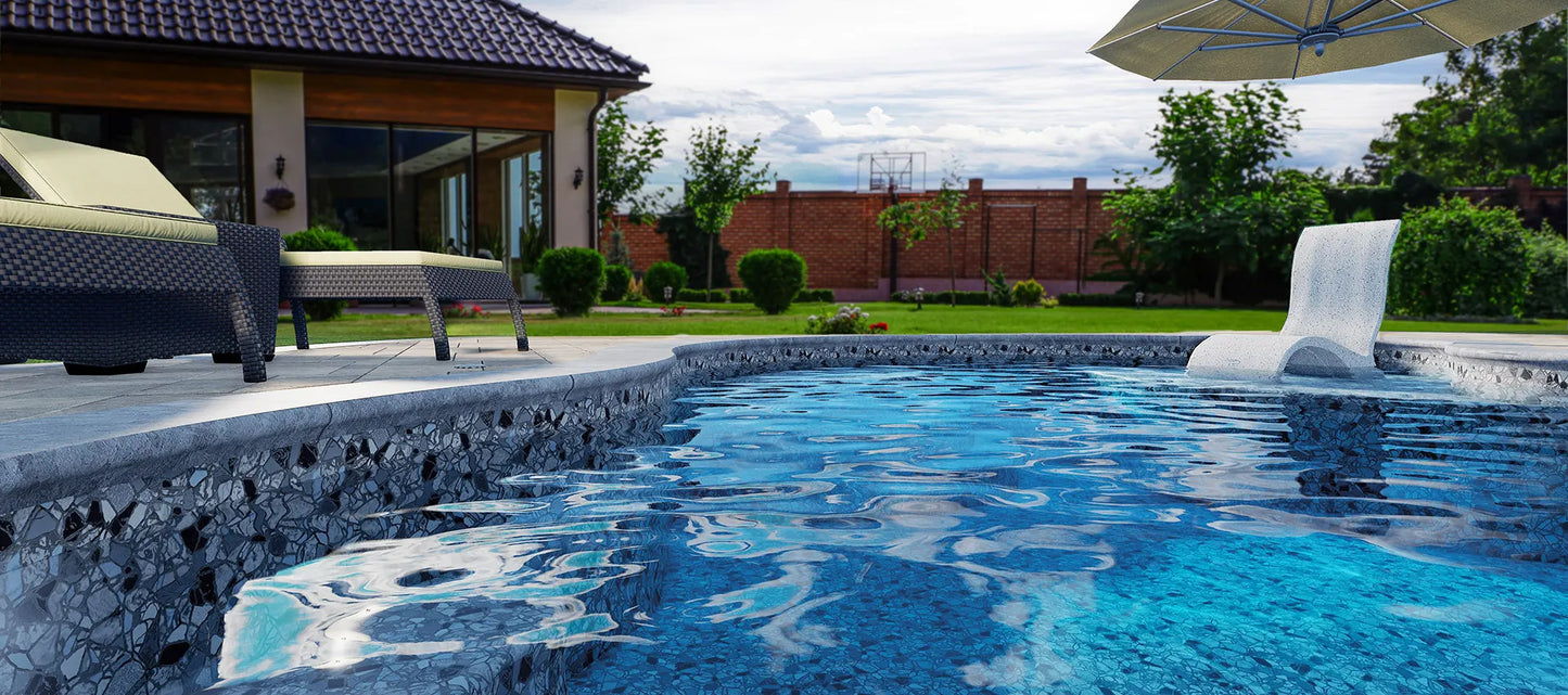 Aquashimmer Mica Pattern Inground Pool Liner
