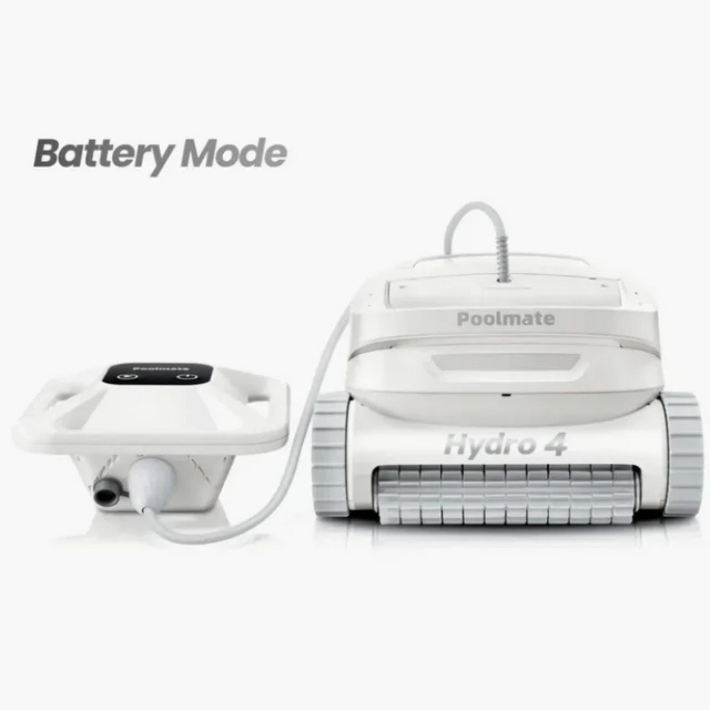 Poolmate Hydro 4 Combo Filaire & Batterie - Robot Nettoyeur pour Piscine Creusée