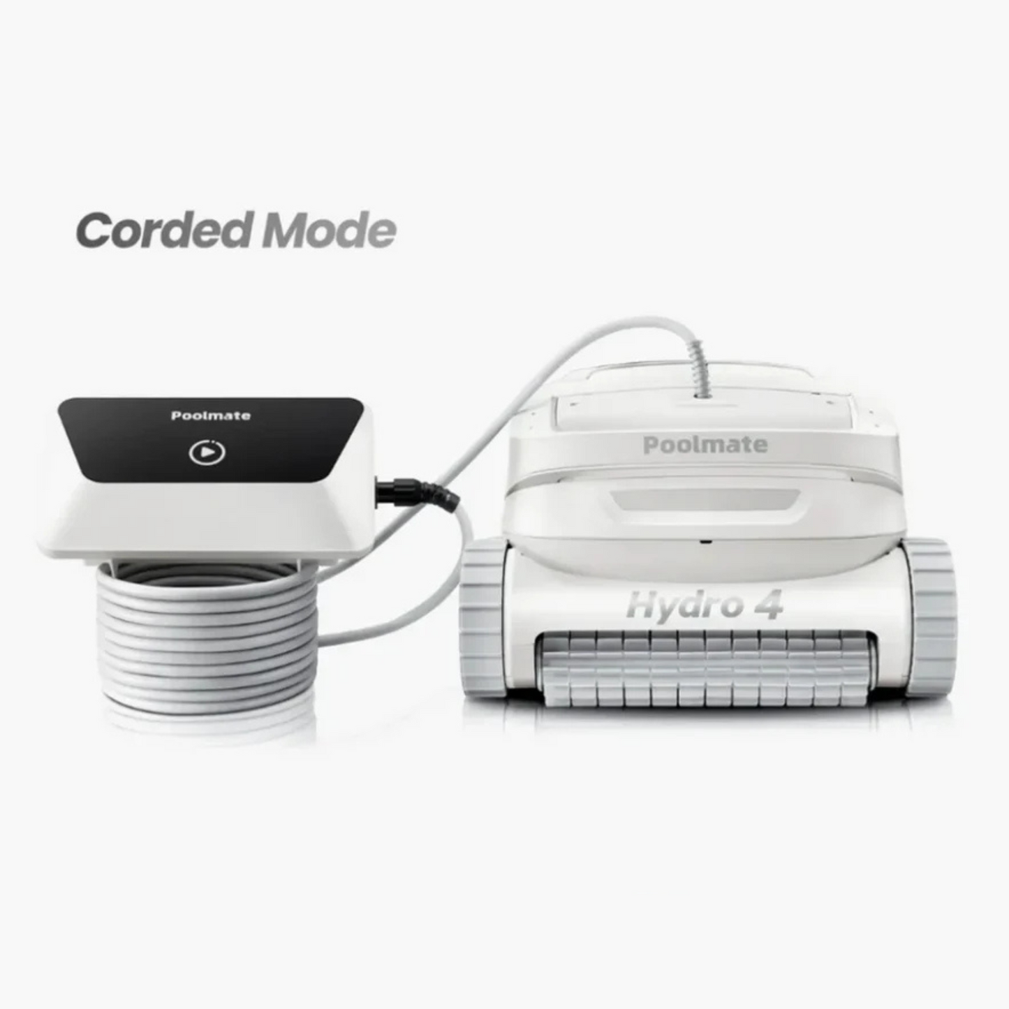 Poolmate Hydro 4 Combo Filaire & Batterie - Robot Nettoyeur pour Piscine Creusée