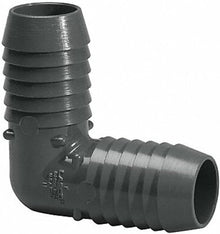 Coude 90 degrés Lasco PVC gris coché - 1-1/2'' - 1406-015 - Piscines Geyser