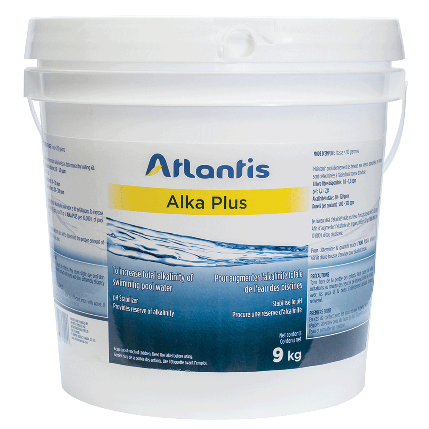 ATLANTIS ALKA +   9 KG - Piscines Geyser