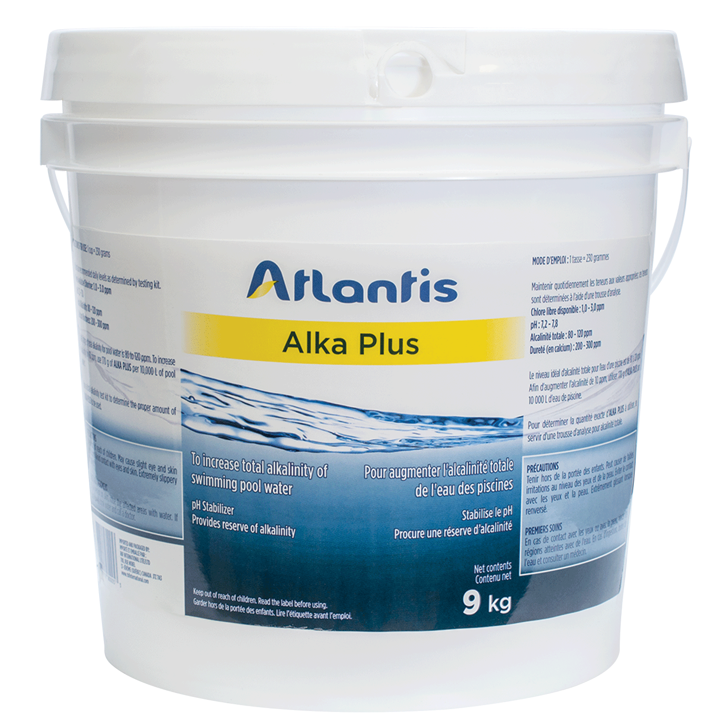 ATLANTIS ALKA +   9 KG - Piscines Geyser