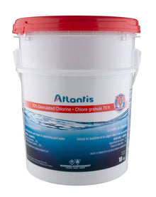 ATLANTIS CHLORE 65 % 18 KG - Piscines Geyser