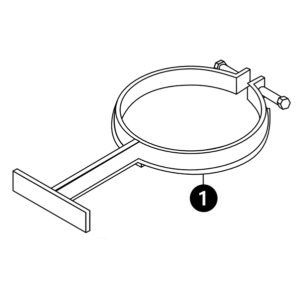 OLYMPIC SUPPORT ECUMOIRE - BUL1096C - Piscines Geyser