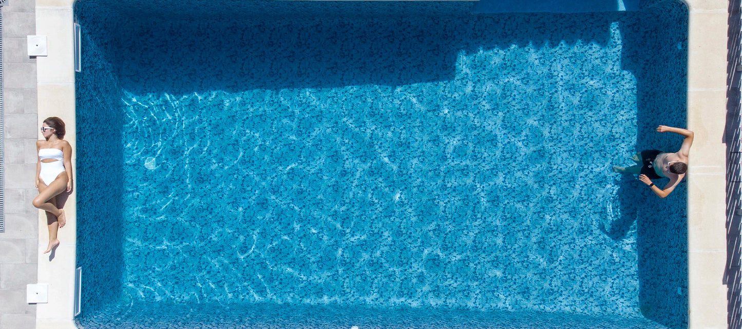 Toile de piscine creusé Pearl, Aquashimmer