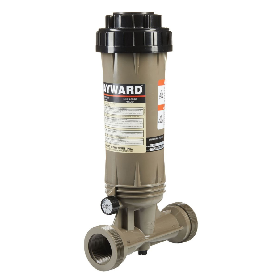 HAYWARD CHLORINATEUR en ligne Hayward 4,2 lb - CL100EF - Piscines Geyser