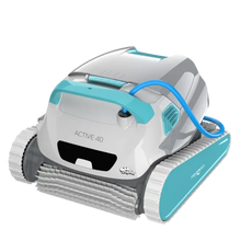 MAYTRONICS ROBOT NETTOYEUR DOLPHIN ACTIVE 40 AVEC CHARIOT ET BLUETHOOT (MUR,FOND ET LIGNE D'EAU) - 99996271-US - Piscines Geyser