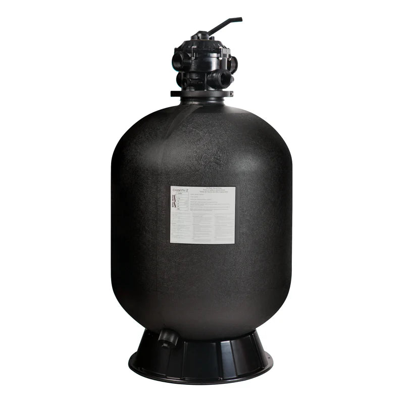 PENTAIR FILTRE AU SABLE CRISTAL FLO II 24'' (300lbs) - Avec union 1-1/2''  - 145362 - Piscines Geyser