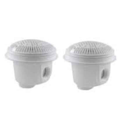 HAYWARD ENSEMBLE DE DRAIN FOND  1,5 po (BLANC) PTQ 2 -  WG1048AVPAK2 - Piscines Geyser