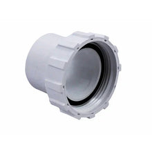Raccord union PVC blanc pour installation de piscine, adapté à la plomberie et la filtration