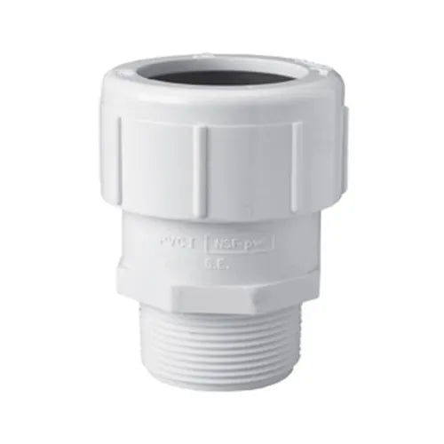 LASCO ADAPTATEUR  1-1/2''AVEC FILETAGE MALE (MPT) ET JOINT - Piscines Geyser