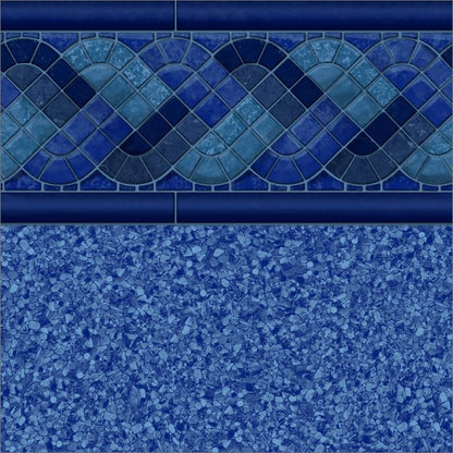 Raleigh Blue Inground Pool Liner